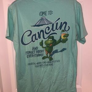 VTG Cancun T-shirt Men’s Small Senior Frog's